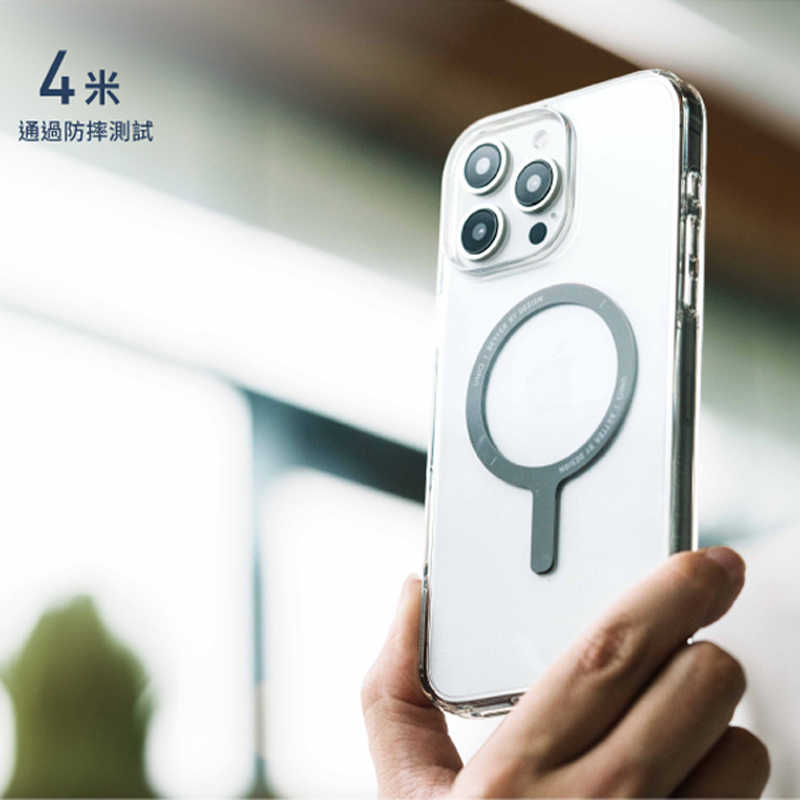 UNIQ Clario 高透亮防摔磁吸保護殼 for iPhone 16 四角加強防護 抗黃 鏡頭框增高 防摔 手機殼