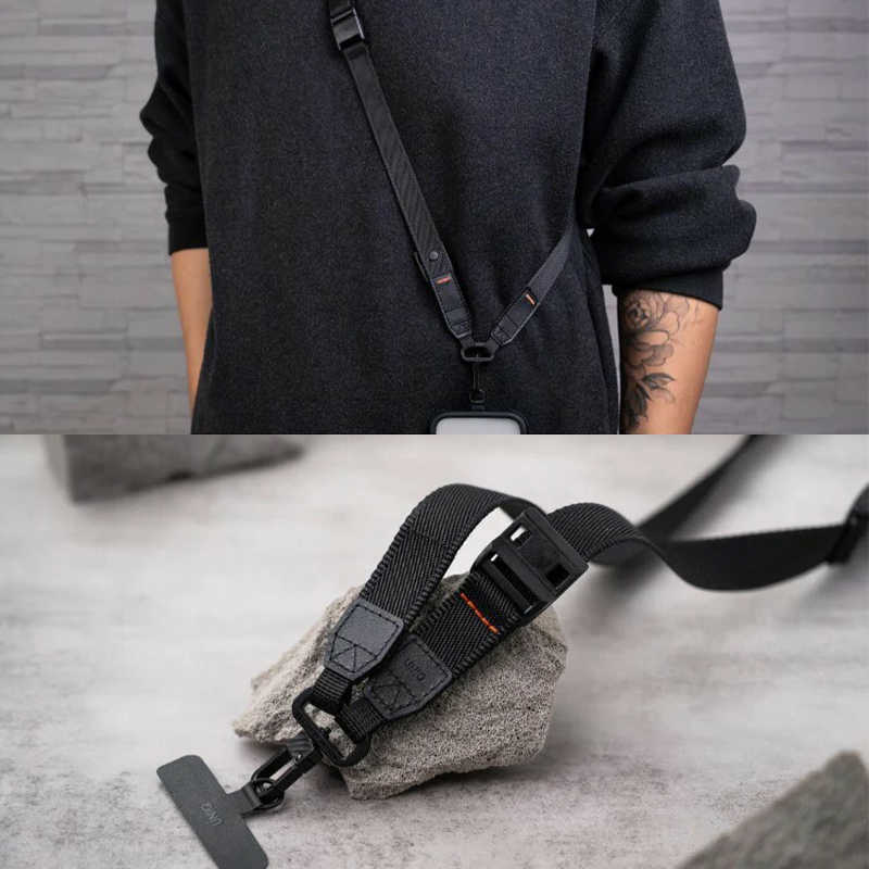 UNIQ Vista DUO 2合1手機通用掛繩（附墊片）手機腕繩 手機掛繩 手機背繩 側背 掛繩 頸掛繩 腕掛繩 多色