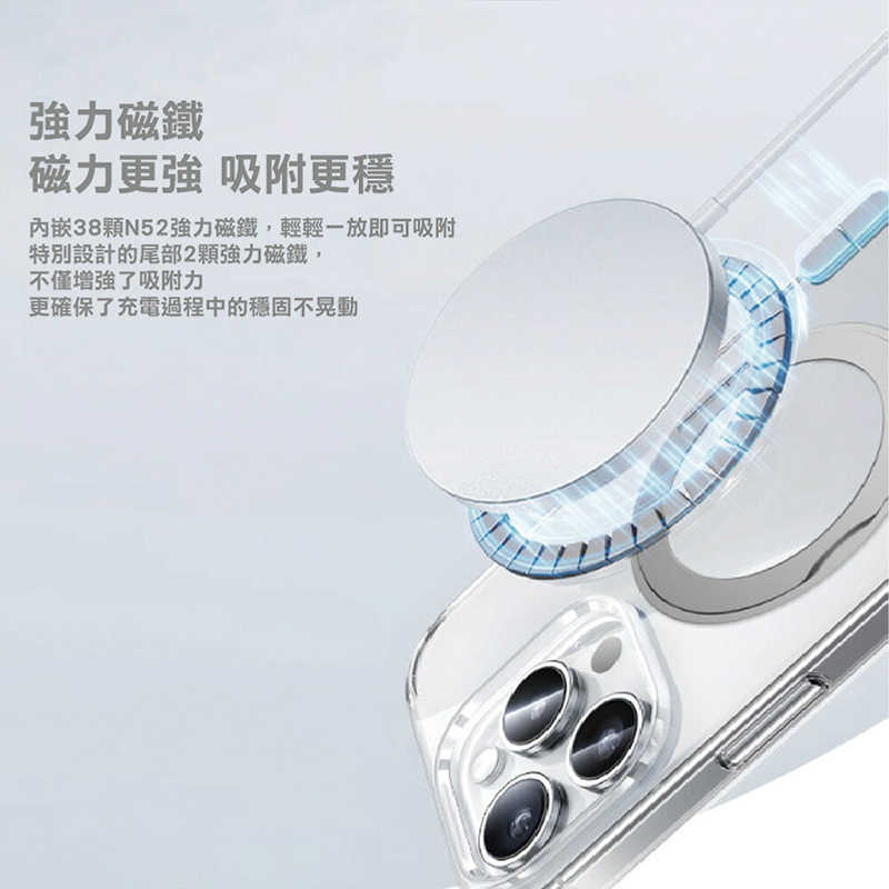 ＷiＷU 晶透支架磁吸手機殼 for iPhone 16 手機殼 保護殼 磁吸殼 手機支架 抗震防摔 抗黃 鏡頭加高