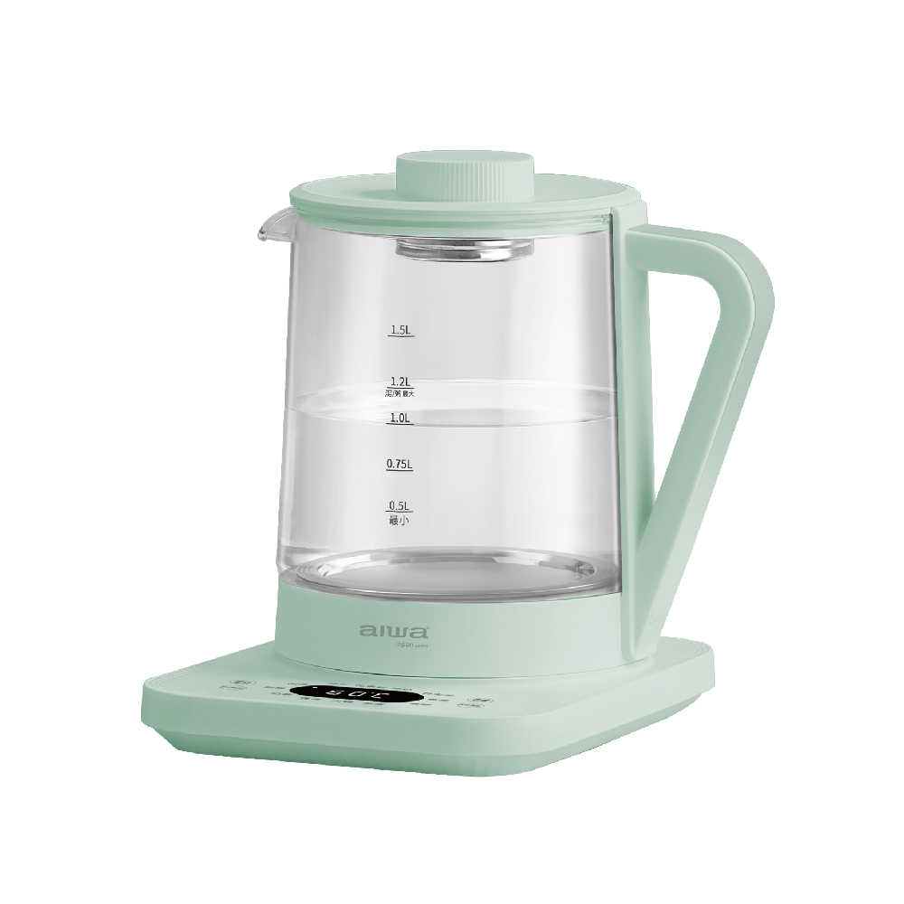 AIWA 愛華 1.5L 多功能養生壺(沐青色) AW-KC150