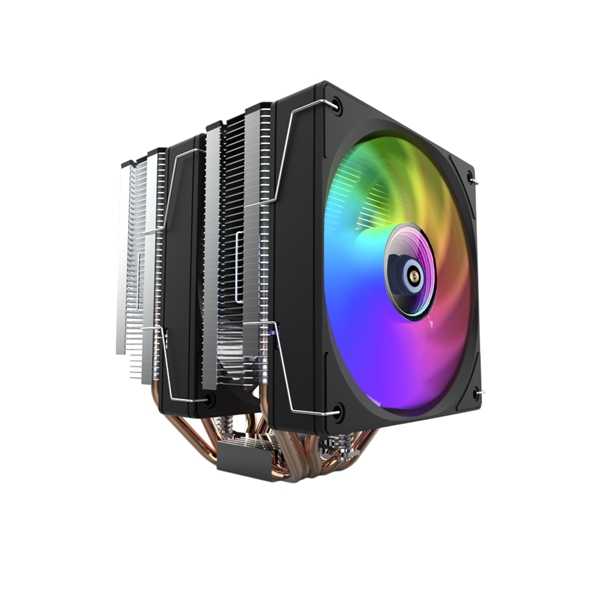 CRYORIG 快睿科技 CR601 ARGB CPU 散熱器 六熱管 AM5 LGA1851 雙風扇 雙塔散