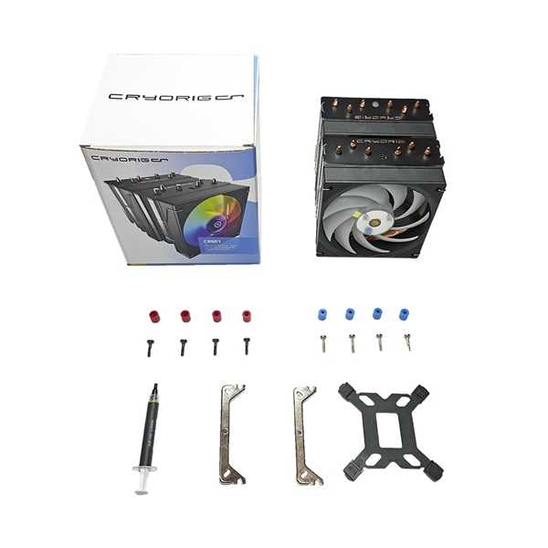 CRYORIG 快睿科技 CR601 ARGB CPU 散熱器 六熱管 AM5 LGA1851 雙風扇 雙塔散