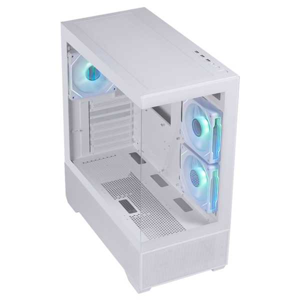 BitFenix 火鳥科技 CETO BASIC 白色 Type-C 360 水冷排 ARGB 風扇 ATX 電腦機殼