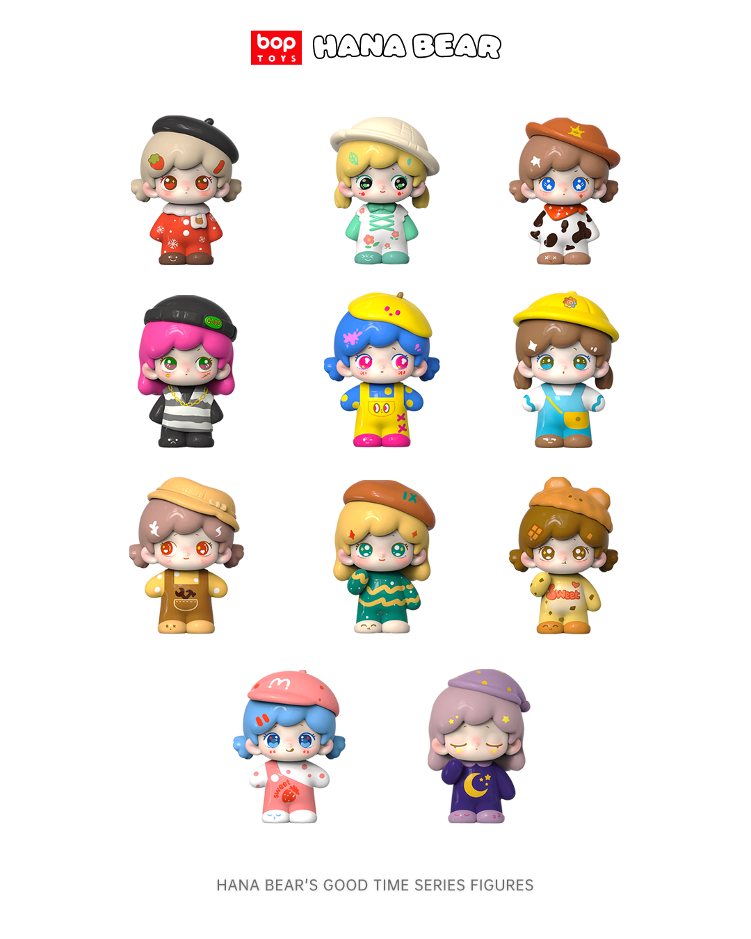 boptoys HANA甜甜時光秀系列 盲盒(國際版) 官方正品
