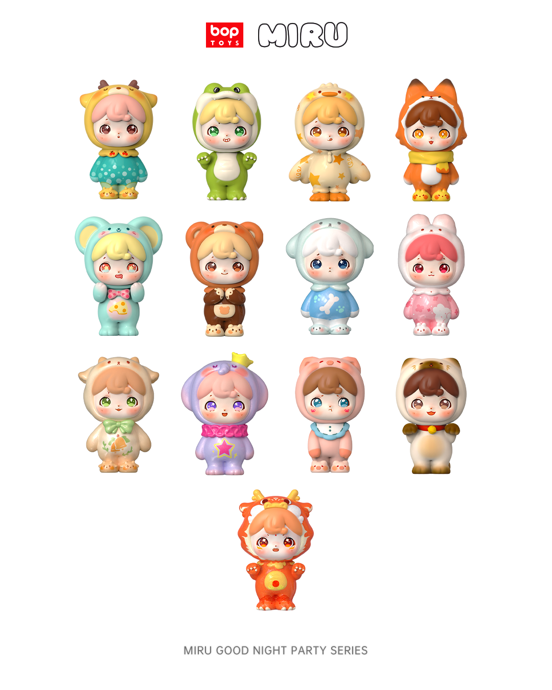 boptoys 蜜露晚安派對系列 盲盒 官方正品