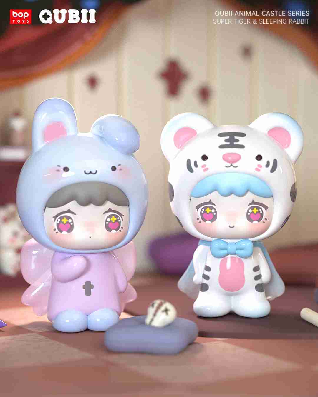 boptoys QUBII秋比的動物城堡系列盲袋 (3入) 官方正品