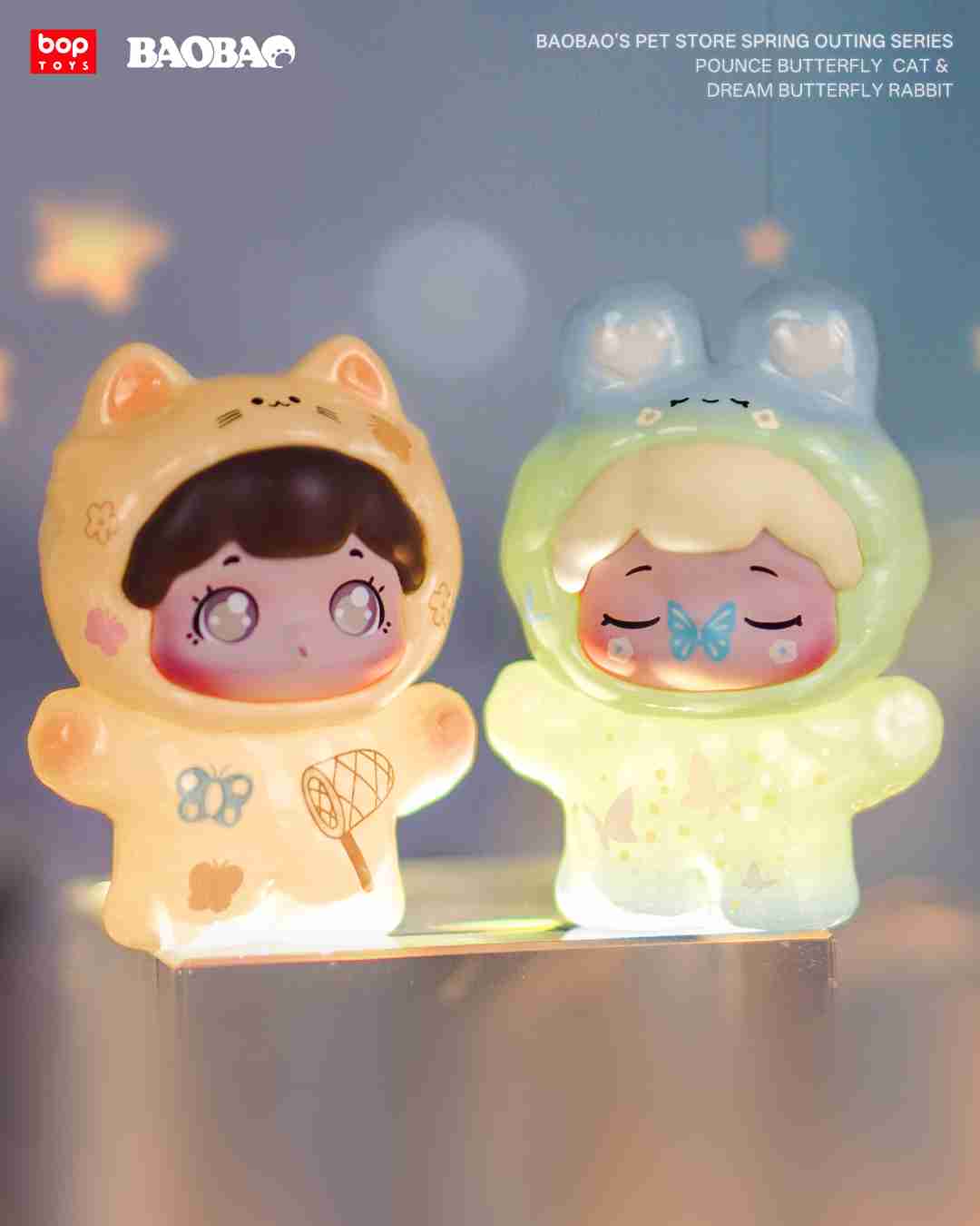 boptoys BAOBAO抱抱寵物店春遊記透色版系列 小盲盒 官方正品