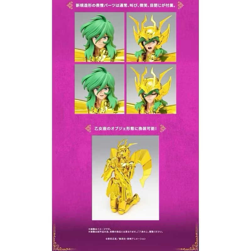 ￼全新現貨 萬代正版 PB魂限 聖闘士聖衣神話EX 處女座瞬 黄金聖衣的繼承者 新規EX設計