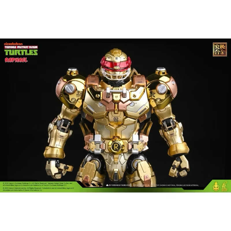 ￼現貨免等 盒優 含限量卡 正版授權 響指動漫 忍者神龜 會場限定 金色拉斐爾 電鍍金拉斐爾 金耀拉斐爾