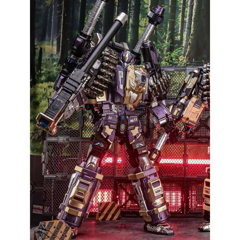 現貨 超取不拆盒 NBK 紫色塗裝限定版 加特林 可發射子彈 K-SR03 硬漢 K-SR04 碾壓者 變形槍