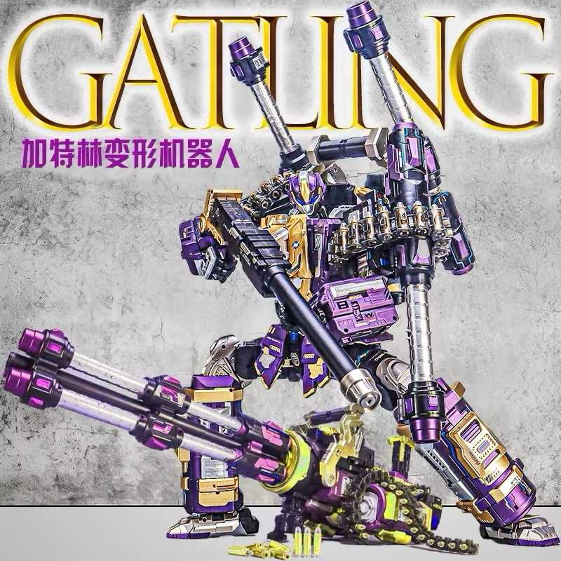 現貨 超取不拆盒 NBK 紫色塗裝限定版 加特林 可發射子彈 K-SR03 硬漢 K-SR04 碾壓者 變形槍