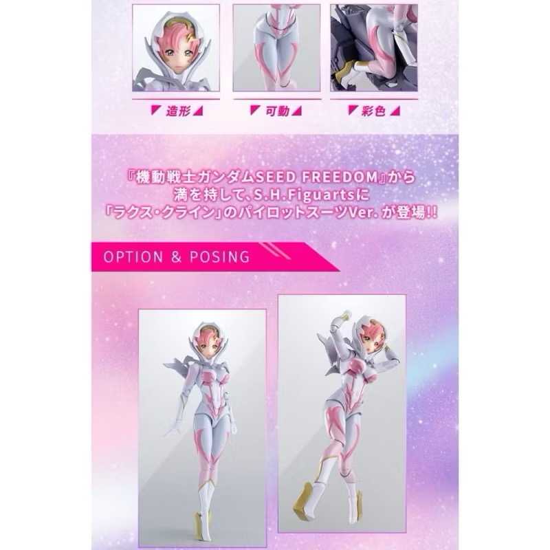 現貨在台 萬代日魂 SHF 拉克絲 榮耀捍衛者 克萊因 駕駛服 RIDE ON 套組 PB SHF 拉克絲 駕駛服