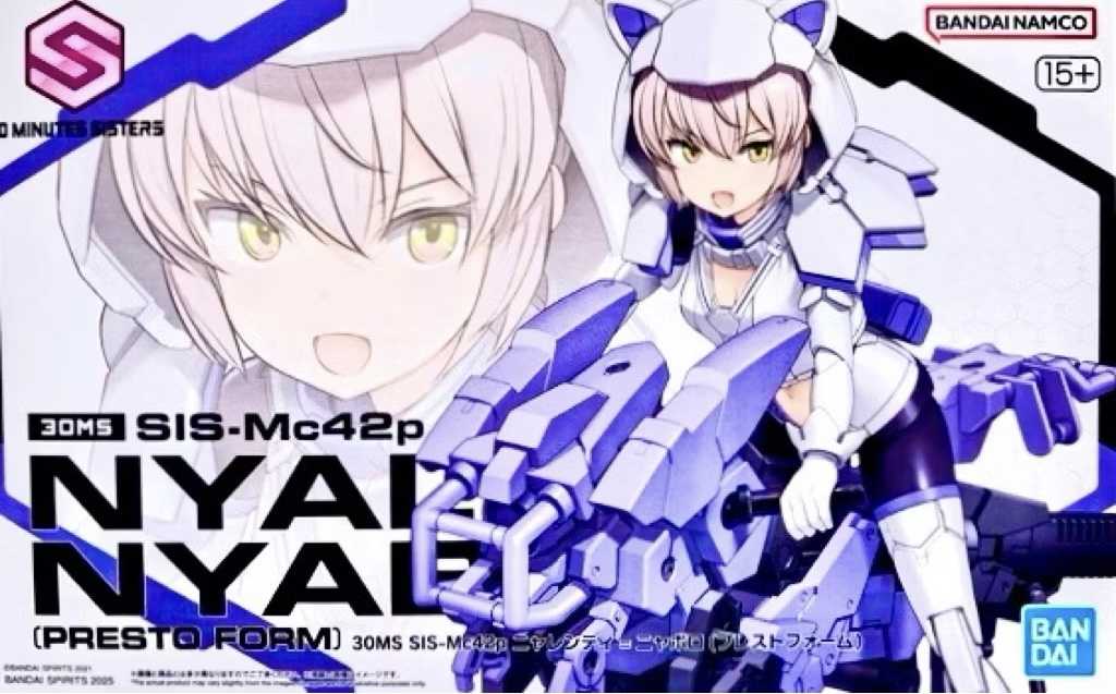 現貨免等 萬代日魂 30MS SIS-Mc42p 妮雅蓮緹 妮亞波露 疾速型態 萬代機娘 組裝模型