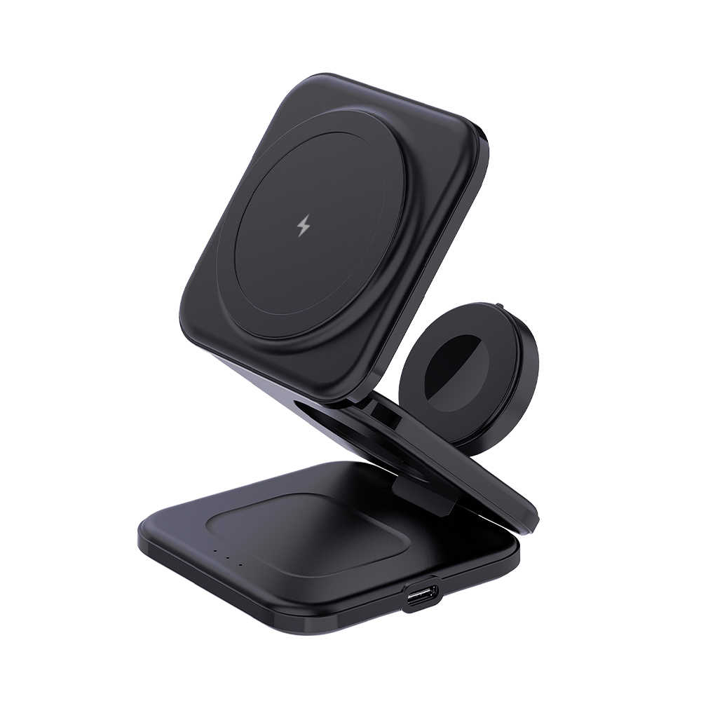 【米覓 mimax】無線折疊磁吸充電器 X39 iPhone/Airpods/Apple 磁吸充 快充 桌上型 充電盤