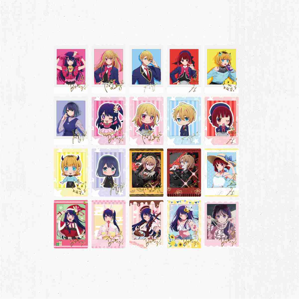 我推的孩子-拍立得卡套組(全20款，隨機10包入)