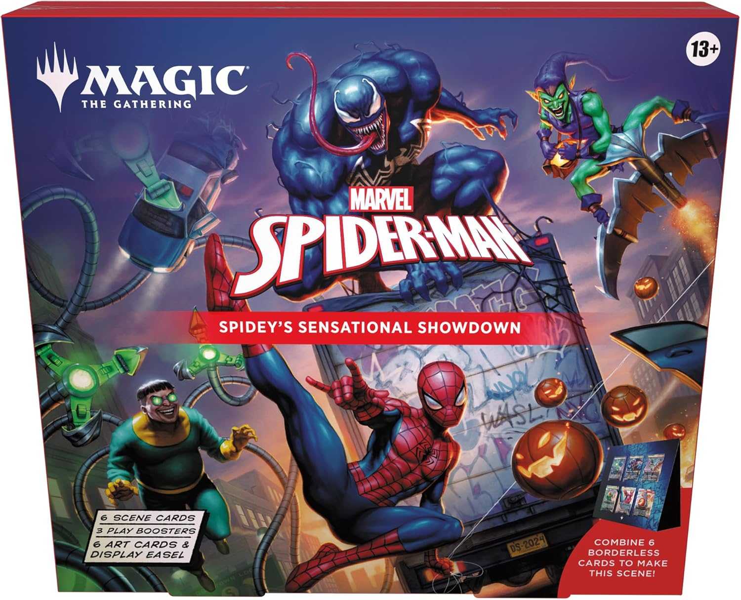 [ALG卡牌專門]  MTG 魔法風雲會 SPM Marvel\u0027s Spider-Man 漫威蜘蛛人 場景禮盒