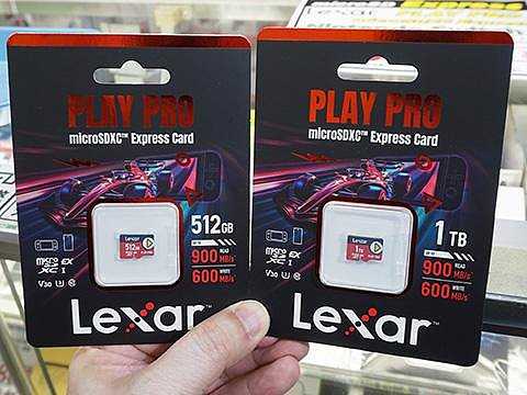 【紘普】Lexar PLAY PRO microSD Express 記憶卡256G/512G Switch2 公司貨