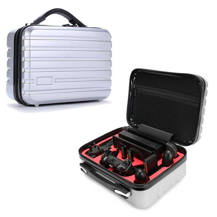 【kiho金紘】Switch行李箱 NS主機/握把/底座/精靈球 大容量收納箱 任天堂 遊戲機 手提箱ABS加硬