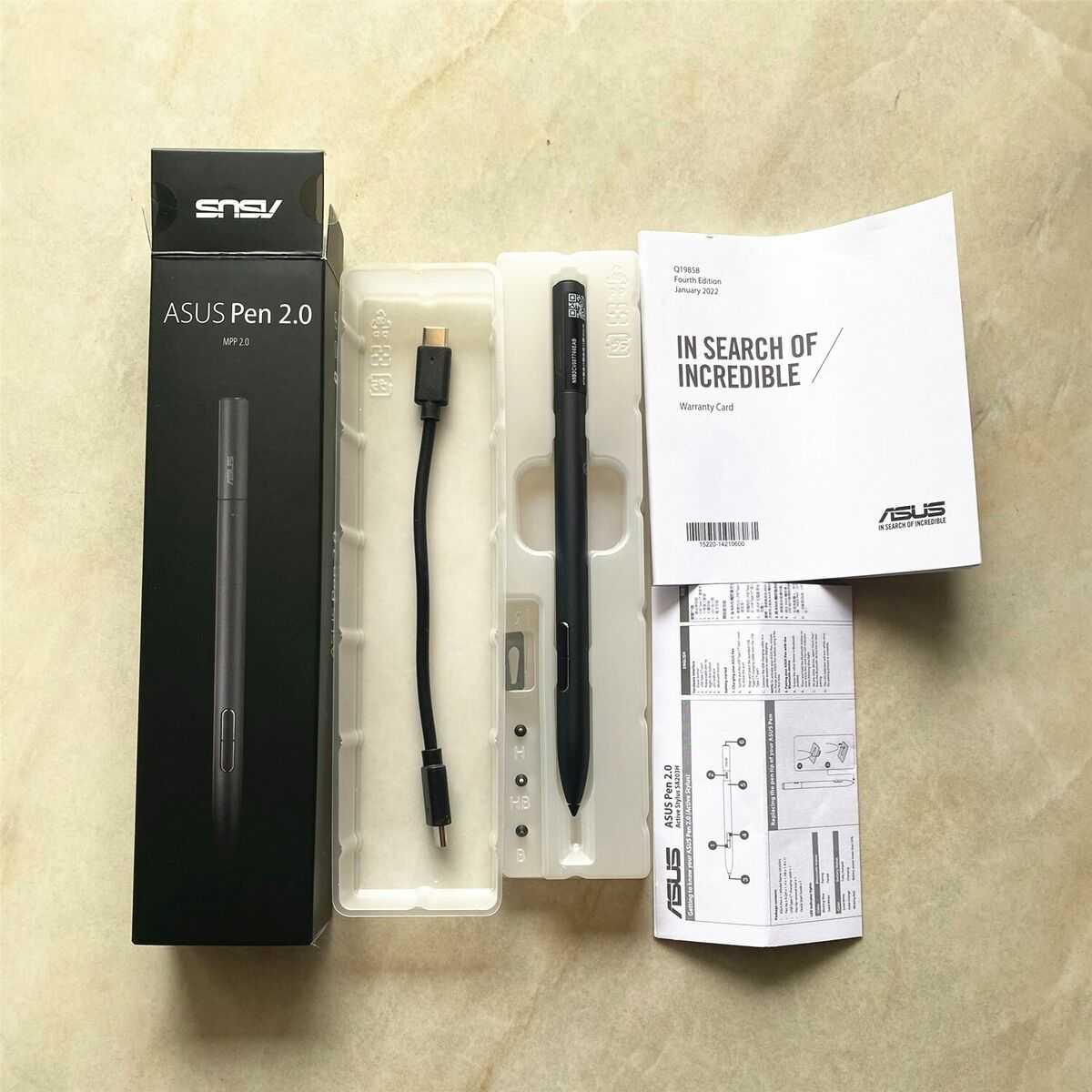 ASUS華碩 PEN 2.0 專業觸控筆SA201H禮盒 / SA203H MPP2.0 4096DPI手寫筆