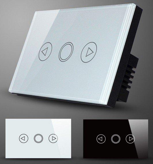 超越智能調光開關 牆壁觸摸開關+遙控器 120型LED調光開關玻璃面板
