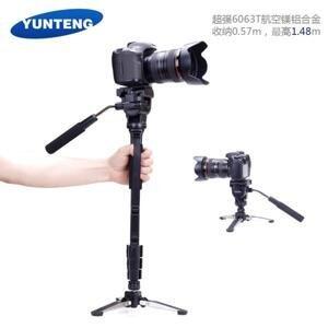 【kiho金紘】可超取 雲騰YUNTENG 288 鋁合金單腳架+油壓雲台+立式固定架+收納袋 攝錄影單腳架 雲騰288