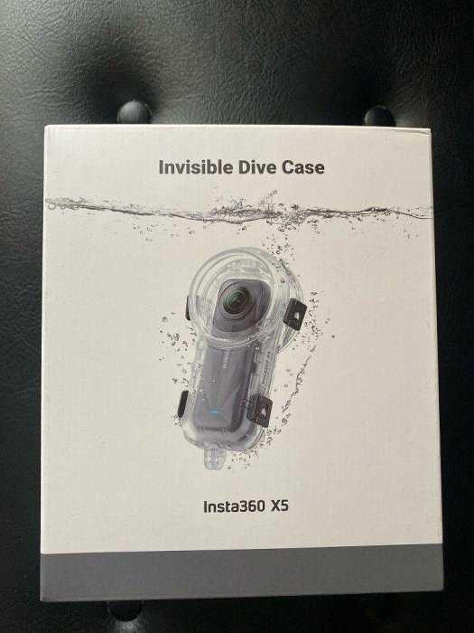 Insta360 X5 原廠全隱形潛水殼 深度潛水60米（全新）