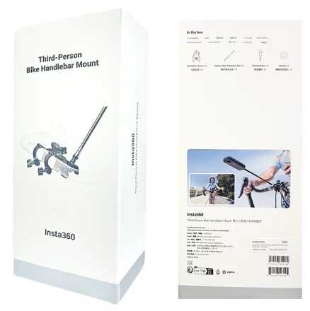 【kiho金紘】INSTA360 原廠第三人稱單車腳踏車車把龍頭配件隱形 全景 環景 自拍棒 碳纖維