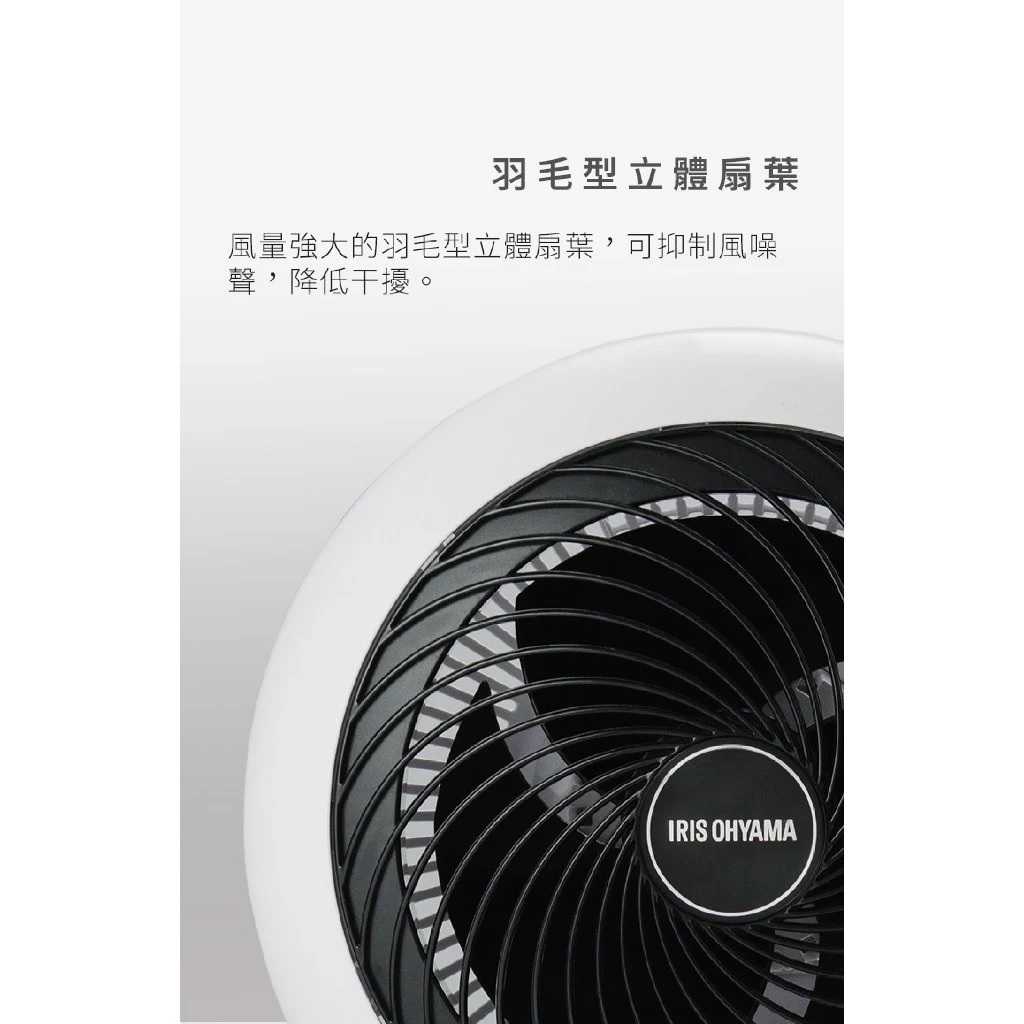 IRIS DC15T 直立式3D循環扇 白色 STF-DC15T