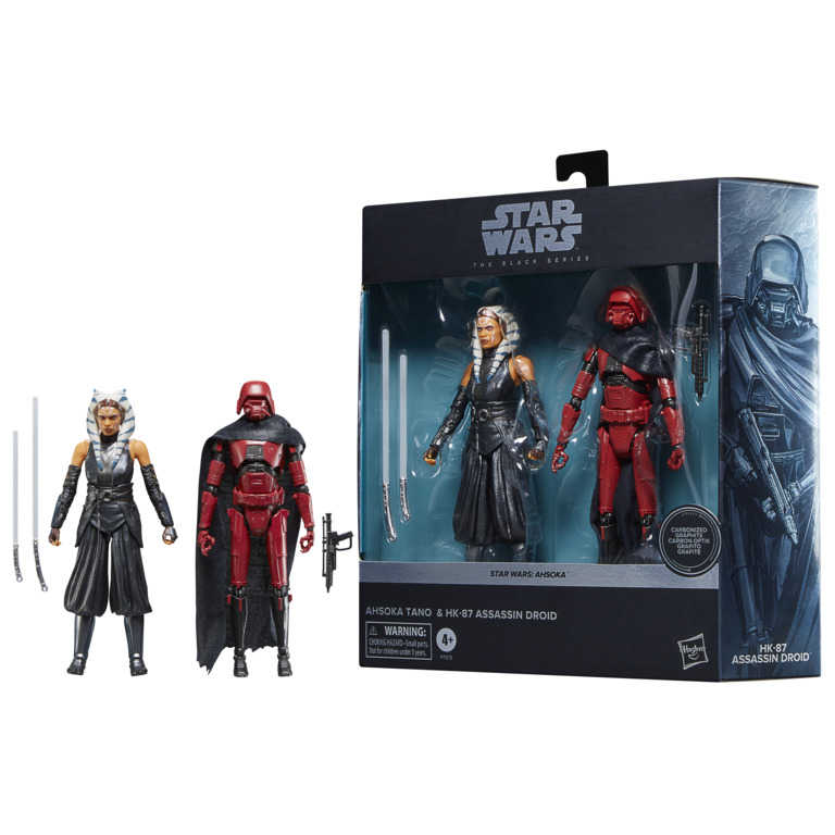 星際大戰 STAR WARS S3 黑標系列 6吋人物雙入組 亞蘇卡譚諾 與 HK-87 刺客機器人