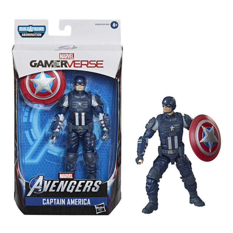 漫威 MARVEL LEGENDS 復仇者聯盟 電玩6吋 傳奇人物組 美國隊長