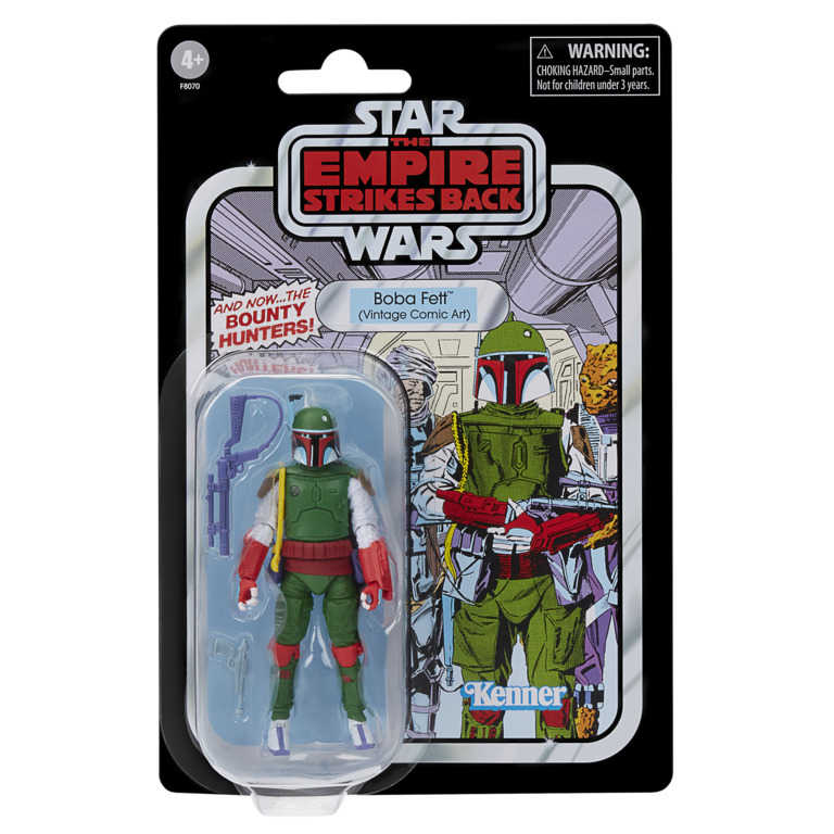 孩之寶 HASBRO 星際大戰 STAR WARS 3.75吋 經典人物組 波巴·費特 漫畫配色