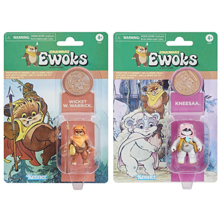 星際大戰 STAR WARS 3.75吋 人物套裝 TV 系列 伊娃族 小奇兵 雙人組 威克 妮妮