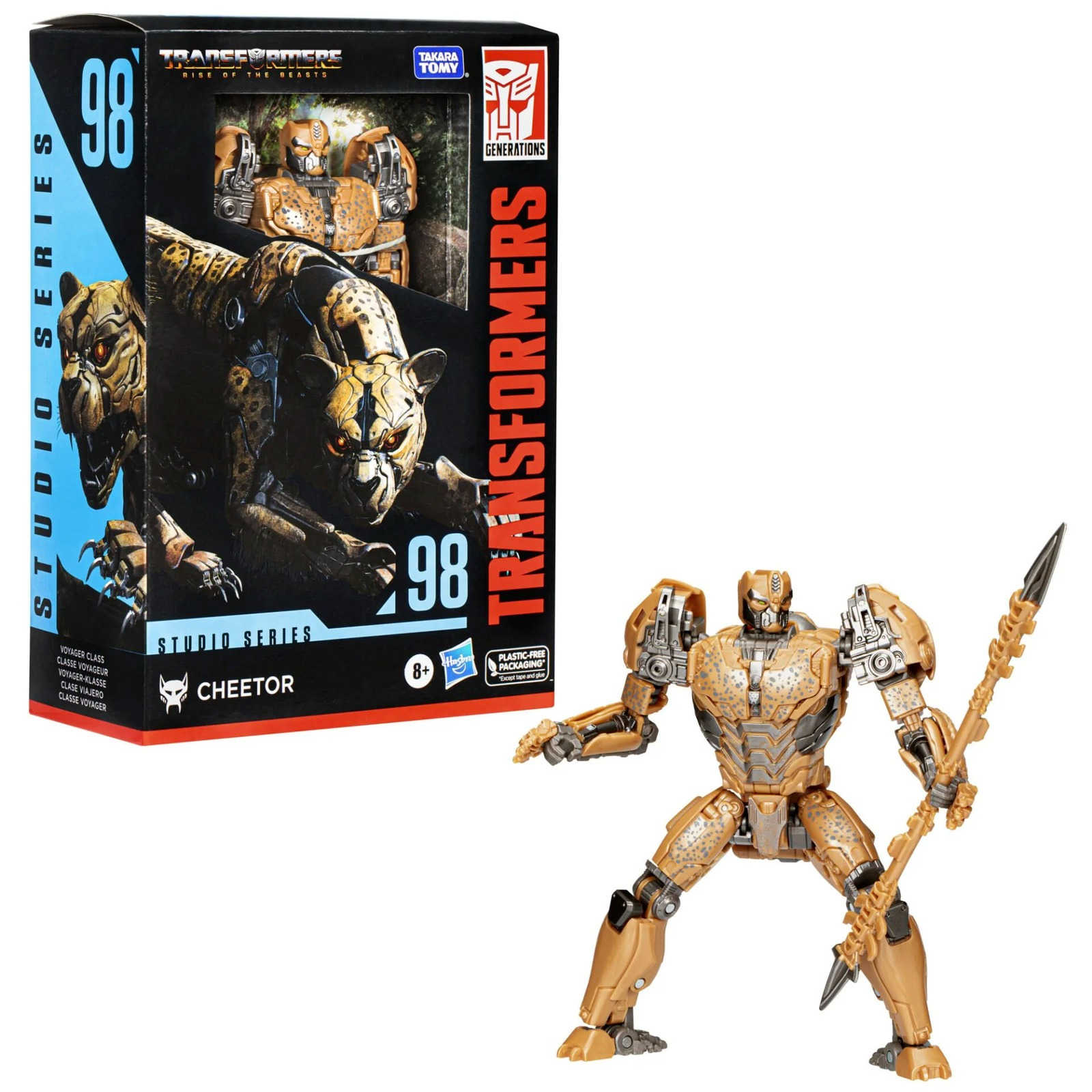 變形金剛 世代系列 巡弋戰將 SS 電影經典工作室-SS#98 黃豹 豹子 CHEETOR