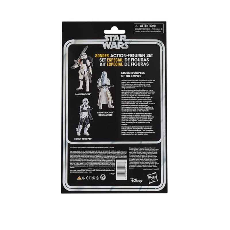 星際大戰 STAR WARS 經典系列 3.75吋人物組 帝國風暴兵 三入組