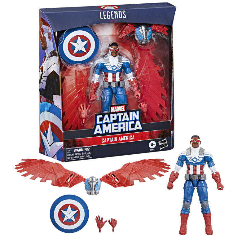 漫威 MARVEL LEGENDS 傳奇6吋人物 美國隊長 獵鷹 山姆·威爾森 SAM WILSON