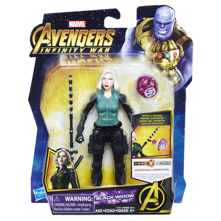 漫威 MARVEL 復仇者聯盟 6吋人物組 & 無限寶石 黑寡婦 BLACK WIDOW