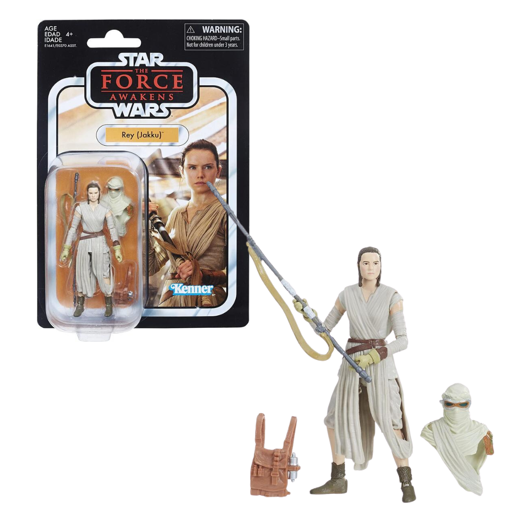 STAR WAR 經典3.75吋人物組 Rey (Jakku)