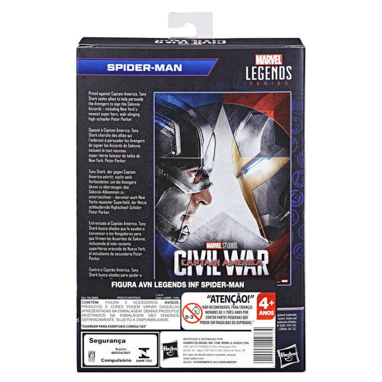 漫威 MARVEL 復仇者聯盟 6吋傳奇人物 Infinity Saga 精選-蜘蛛人