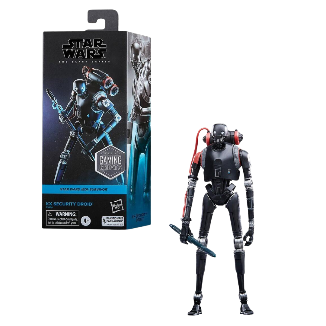 STAR WARS 黑標系列 6吋電玩精選人物 KX保全機器人 KX SECURITY DROID
