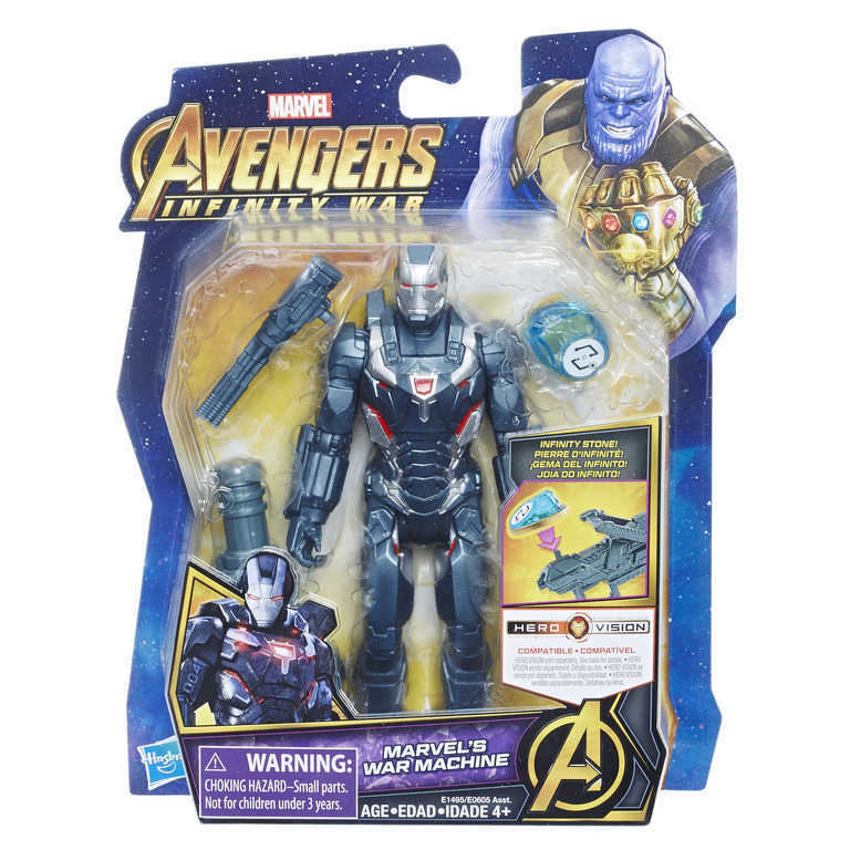 漫威 MARVEL 復仇者聯盟 6吋人物組 & 無限寶石 戰爭機器 WAR MACHINE