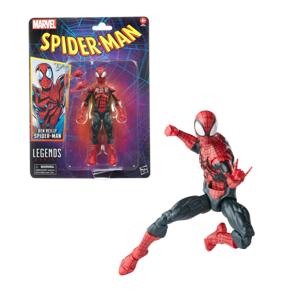 漫威 MARVEL 傳奇復古 蜘蛛人系列 6吋收藏人物組 班·萊利 蜘蛛人 BEN REILLY
