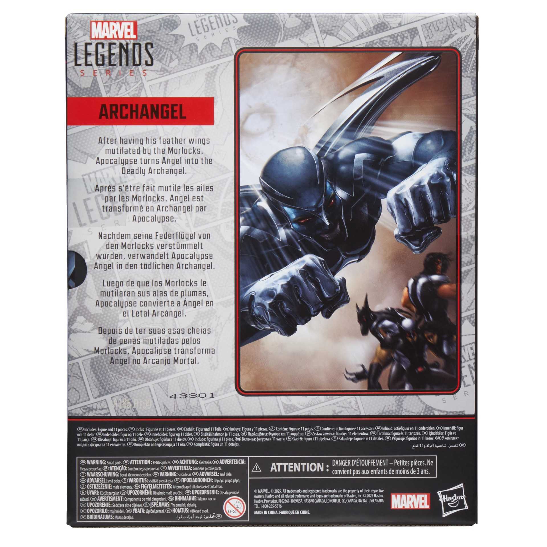 【五月預購】漫威 MARVEL LEGENDS 傳奇6吋 豪華人物 X特攻隊 天使長 ARCHANGEL