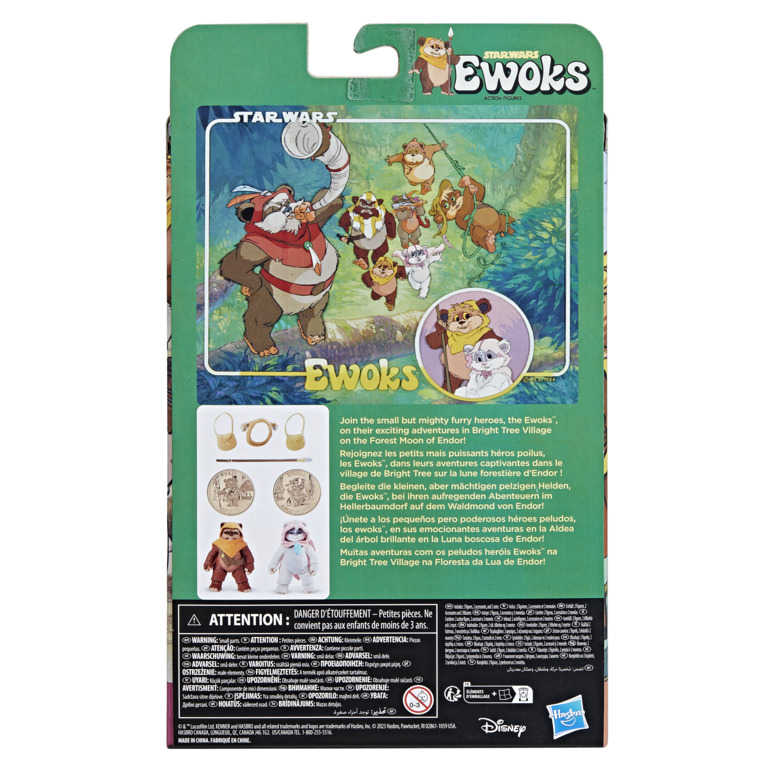 星際大戰 STAR WARS 3.75吋 人物套裝 TV 系列 伊娃族 小奇兵 雙人組 威克 妮妮