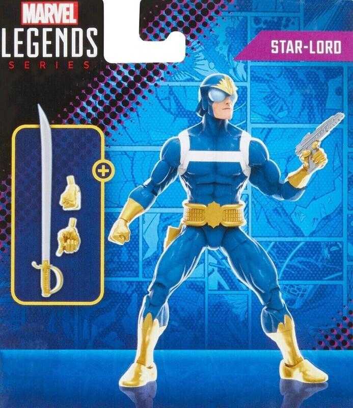 漫威 MARVEL 星際異攻隊 GUARDIANS 6吋傳奇人物組 漫畫版 星爵 STAR-LOAD