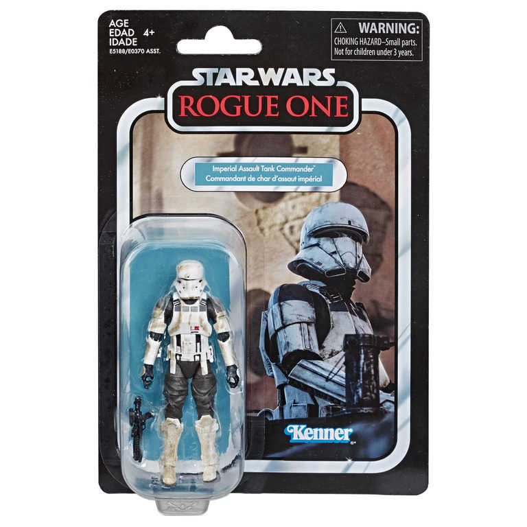 星際大戰 STAR WARS 3.75吋 復古 帝國突襲坦克指揮官 Imperial Assault Tank Commander