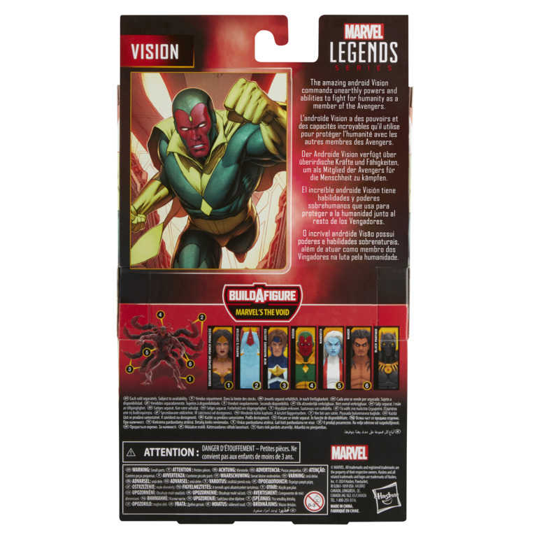漫威 MARVEL LEGENDS 傳奇系列 6吋 復仇者聯盟 幻視 VISION
