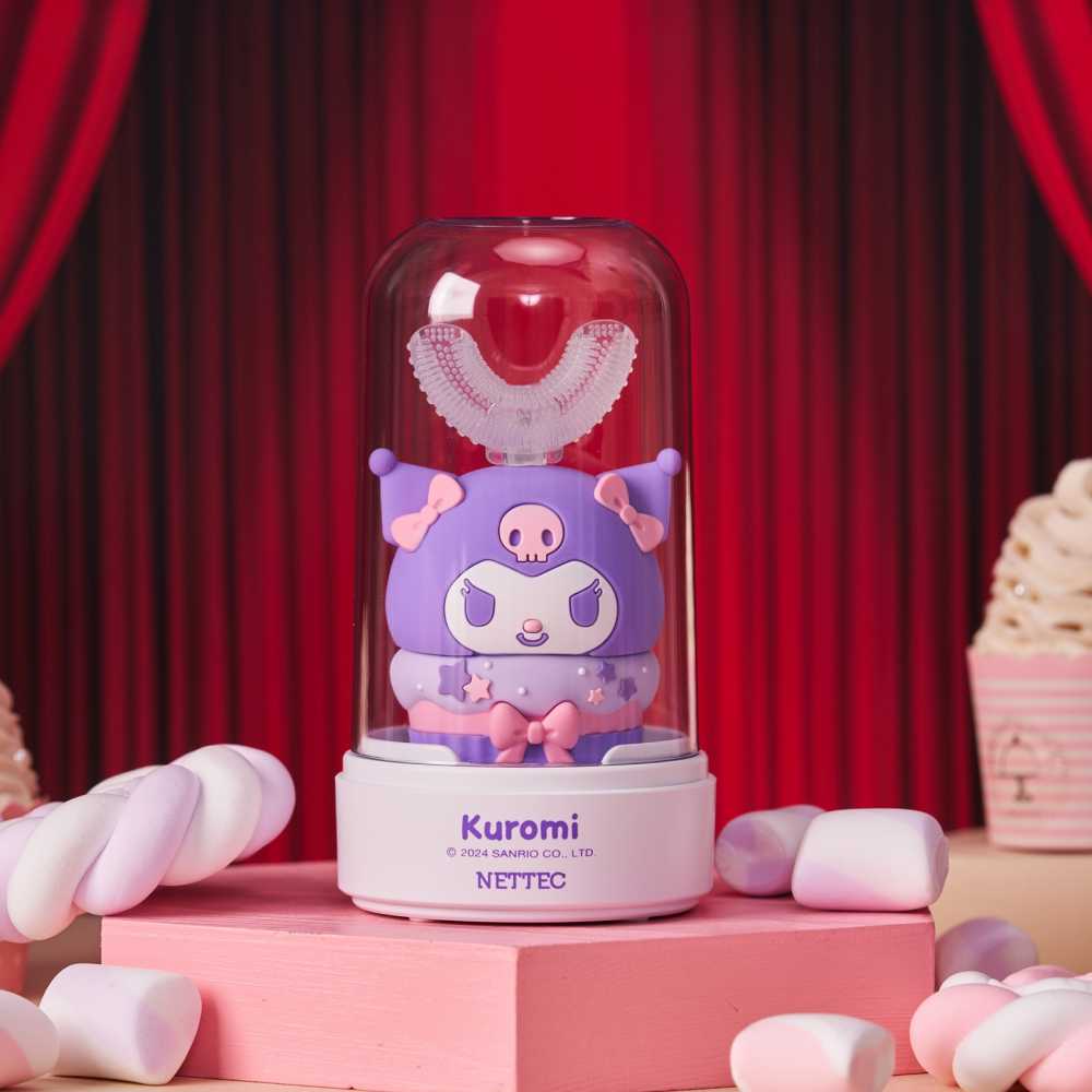 三麗鷗 兒童U型電動牙刷 Kuromi酷洛米