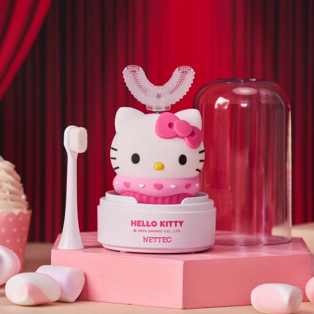 三麗鷗 兒童U型電動牙刷 Hello Kitty