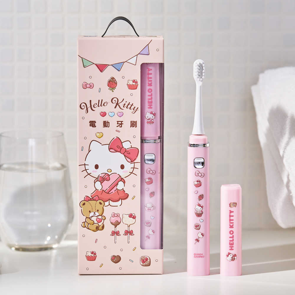 三麗鷗 攜帶型電動牙刷 Hello Kitty