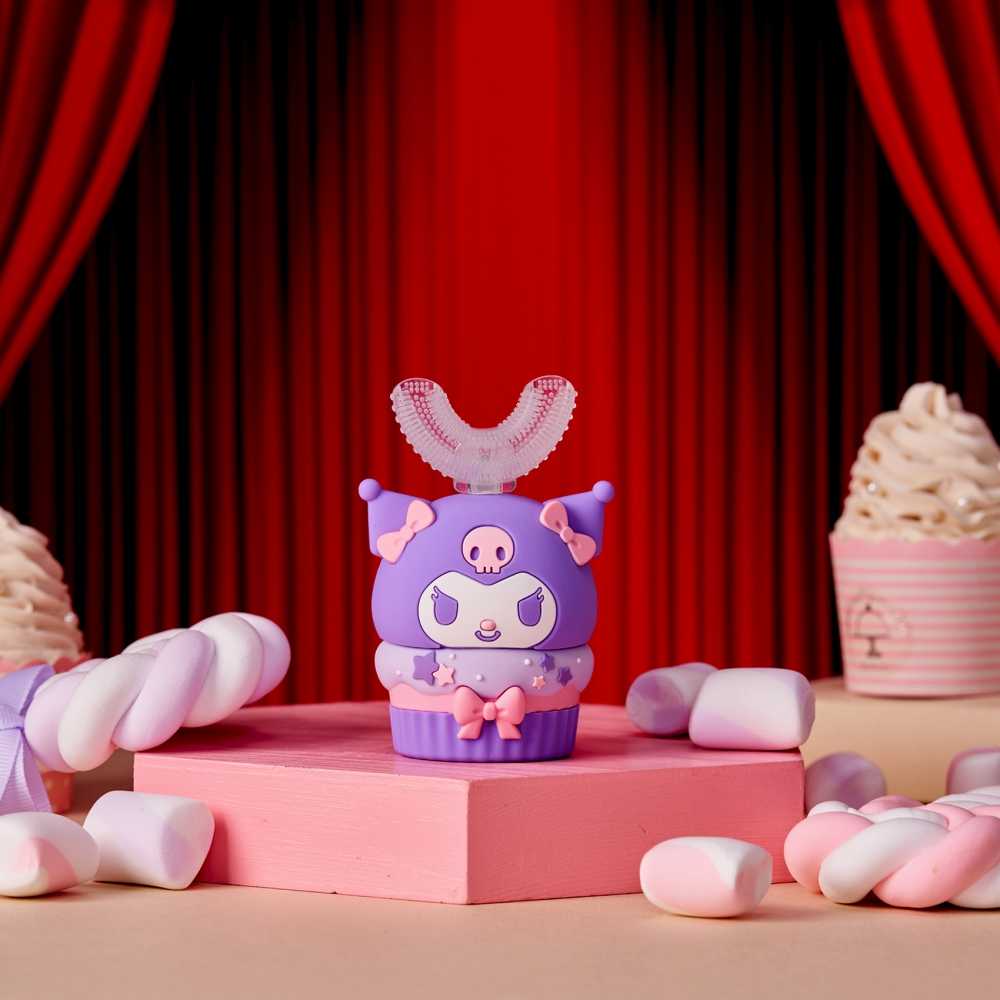 三麗鷗 兒童U型電動牙刷 Kuromi酷洛米